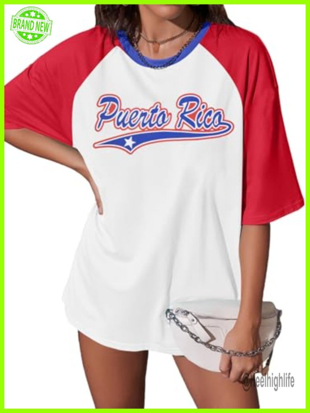 Y2k Aesthetic Oversized Boricua Graphic Tee Short Sleeve Vintage 90s Top